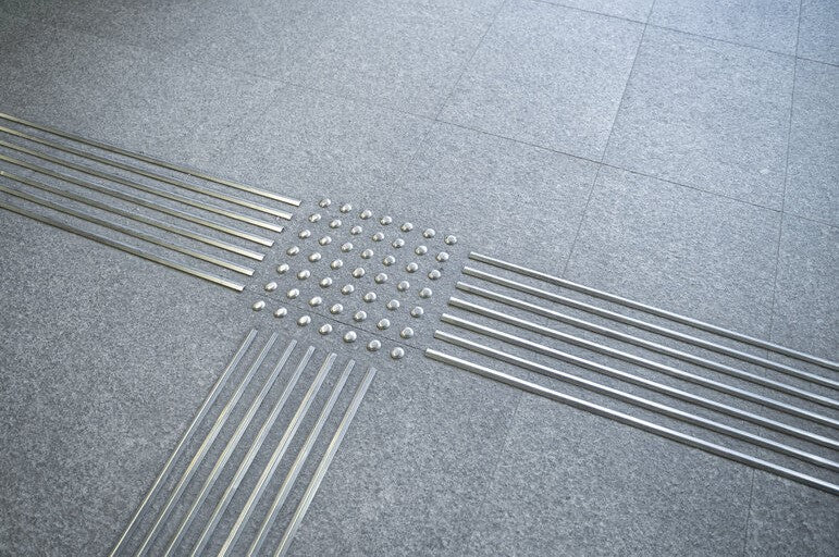 ELEMENTO TÁTIL DE ALERTA INOX