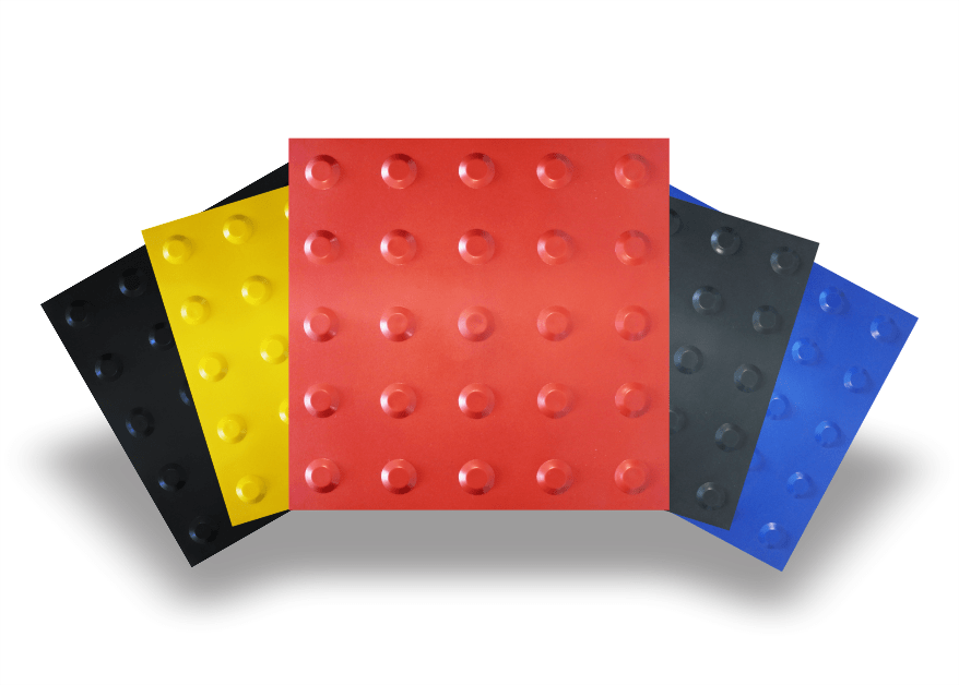 PISO TÁTIL DE ALERTA EMBORRACHADO