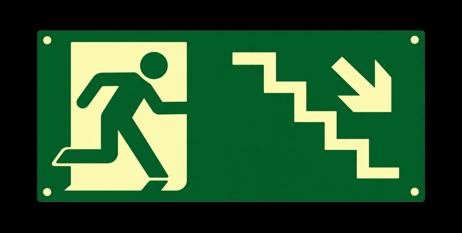 Placas fotoluminescentes