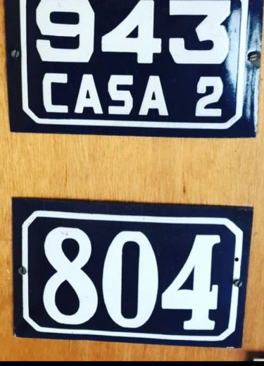 Placas Esmaltadas